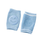 Joelheira Antiderrapante para Bebês Bambino Joelheira para Bebês Bambino Loja do Bambino Azul tamanho único 