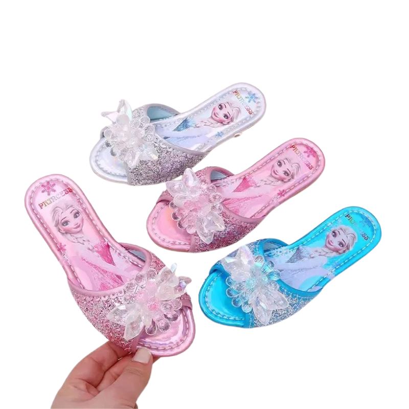 Rasteirinha Elsa Infantil Rasteirinha Elsa Infantil Loja do Bambino 