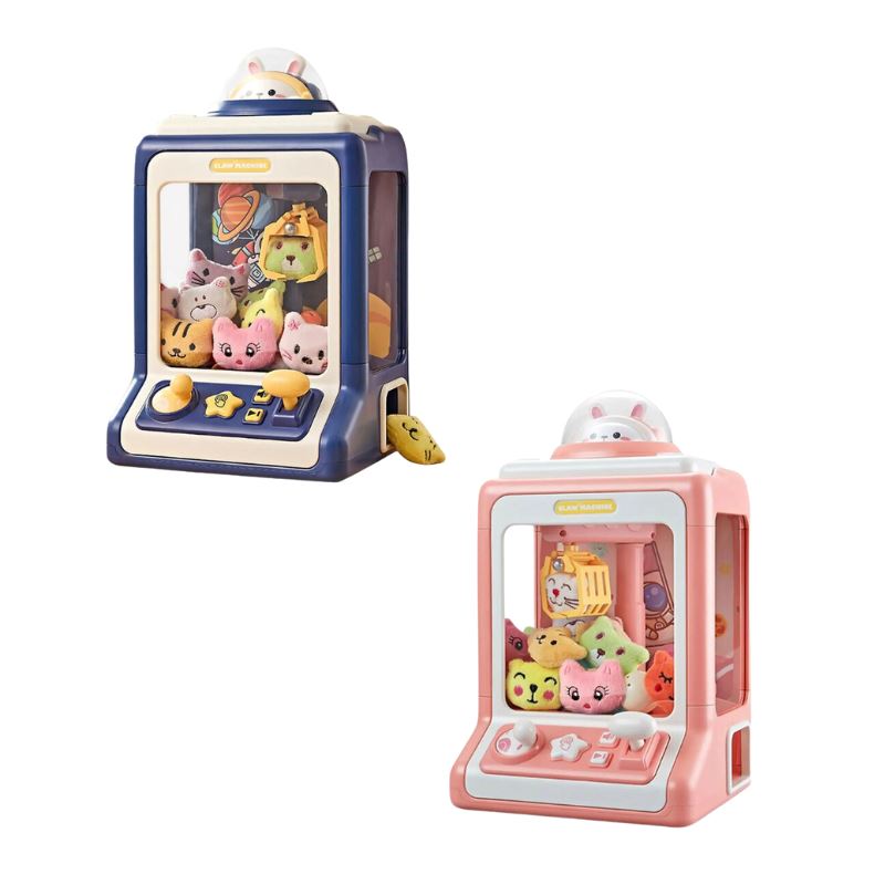 Máquina Shopping de Pegar Bichinhos com 10 Bichinhos Inclusos Máquina de Pegar Bichinhos Loja do Bambino 