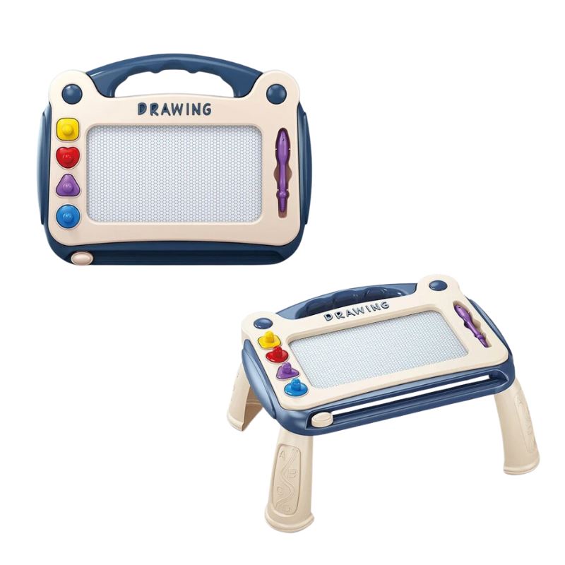 Mesa de Desenho Magnética Infantil Mesa de Desenho Magnética Infantil Loja do Bambino Azul 