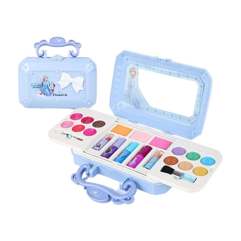 Estojinho de Maquiagem Infantil Princesas Estojinho de Maquiagem Princesas Loja do Bambino Azul 