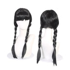 Fantasia Cosplay Wandinha Infantil Bambino - Peruca e Vestido Fantásia Cosplay Wandinha Infantil Bambino Loja do Bambino 