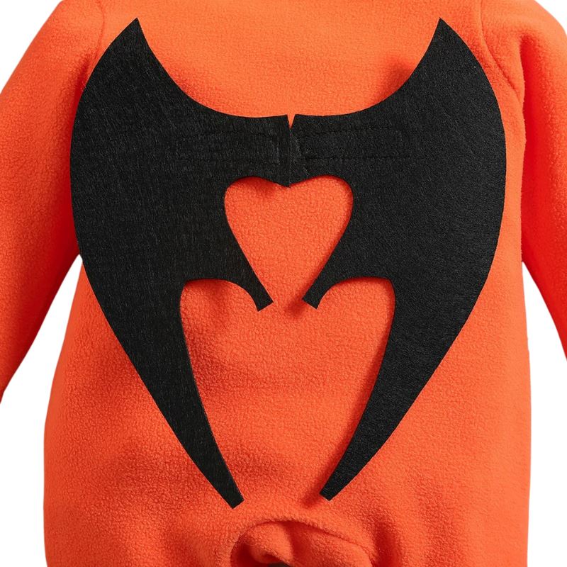 Fantasia Macacão com Capuz Abóbora Bebê Fantasia Macacão com Capuz Abóbora Recém Nascido Loja do Bambino 