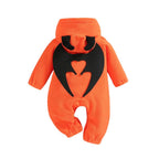 Fantasia Macacão com Capuz Abóbora Bebê Fantasia Macacão com Capuz Abóbora Recém Nascido Loja do Bambino 