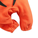 Fantasia Macacão com Capuz Abóbora Bebê Fantasia Macacão com Capuz Abóbora Recém Nascido Loja do Bambino 