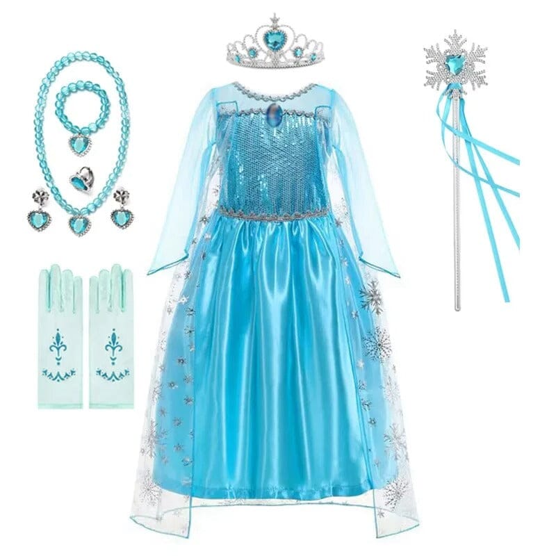 Fantasia Infantil Elsa Bambino Fantásia Infantil Elsa Bambino Loja do Bambino Modelo 02 2 a 3 anos 