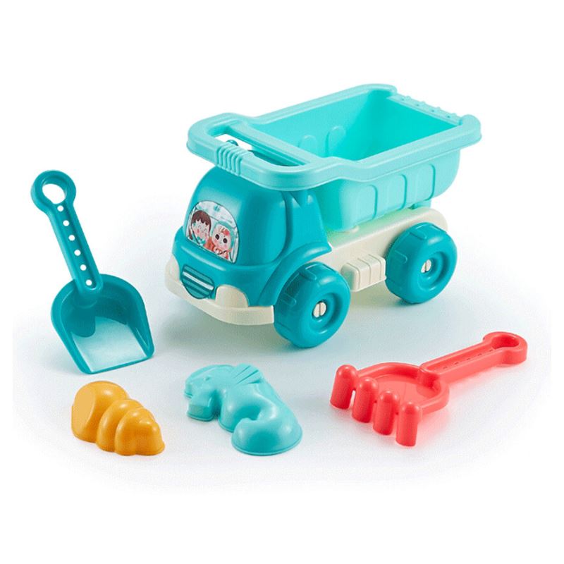 Ferramentas Castelinho de Areia Infantil Praia Bambino Jogo Infantil Castelinho de Areia Bambino Loja do Bambino Modelo 01 (5 peças) 