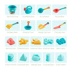 Ferramentas Castelinho de Areia Infantil Praia Bambino Jogo Infantil Castelinho de Areia Bambino Loja do Bambino 