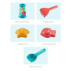 Ferramentas Castelinho de Areia Infantil Praia Bambino Jogo Infantil Castelinho de Areia Bambino Loja do Bambino 