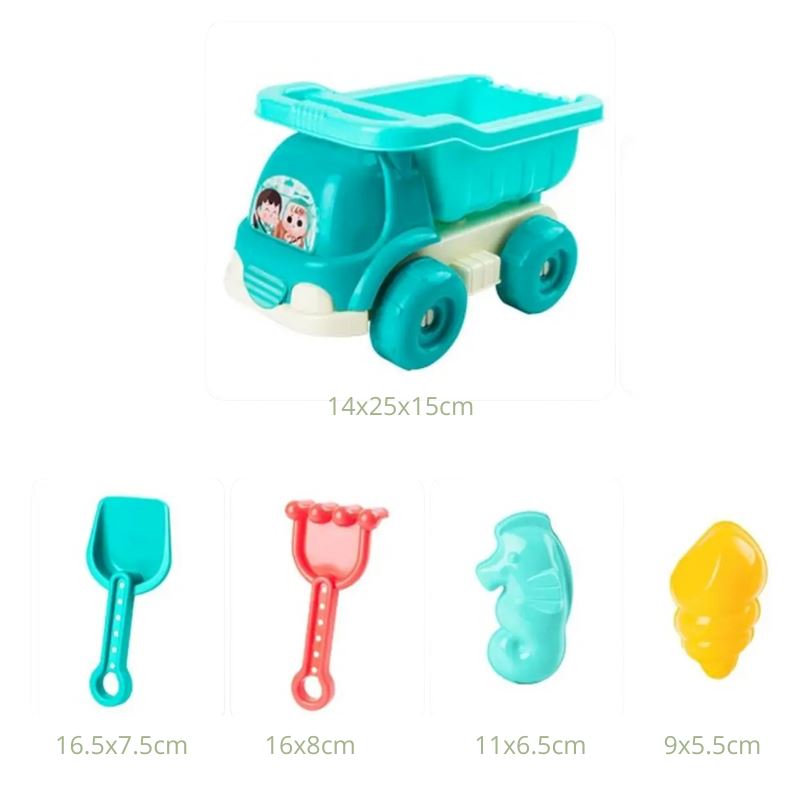 Ferramentas Castelinho de Areia Infantil Praia Bambino Jogo Infantil Castelinho de Areia Bambino Loja do Bambino 