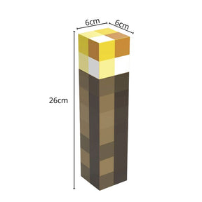 Garrafa Tocha Minecraft Garrafa Tocha Minecraft Loja do Bambino 