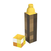Garrafa Tocha Minecraft Garrafa Tocha Minecraft Loja do Bambino Modelo Exclusivo 26cm x 6cm 