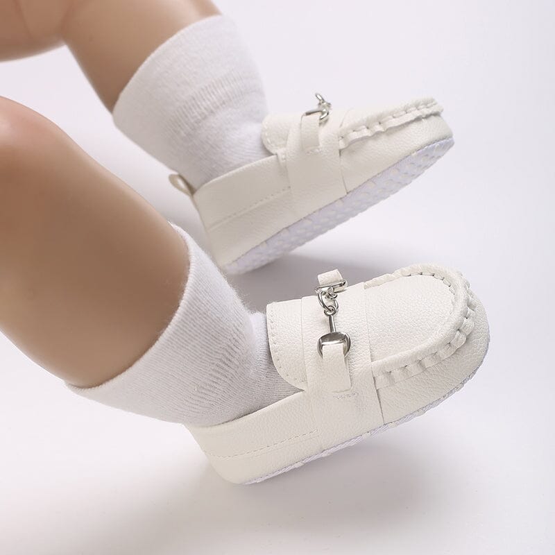 Sapato Mocassim em Couro para Bebê Sapato Mocassim em Couro para Bebê Loja do Bambino 