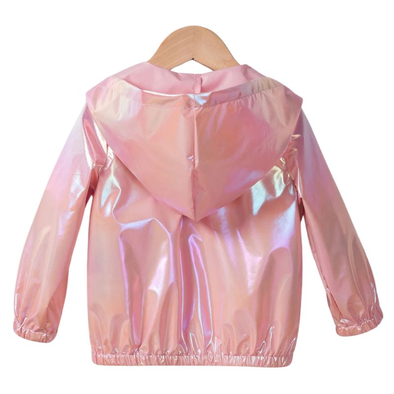 Jaqueta Corta Vento Infantil Metalizada com Capuz Jaqueta Corta Vento Infantil Metalizada com Capuz Loja do Bambino 