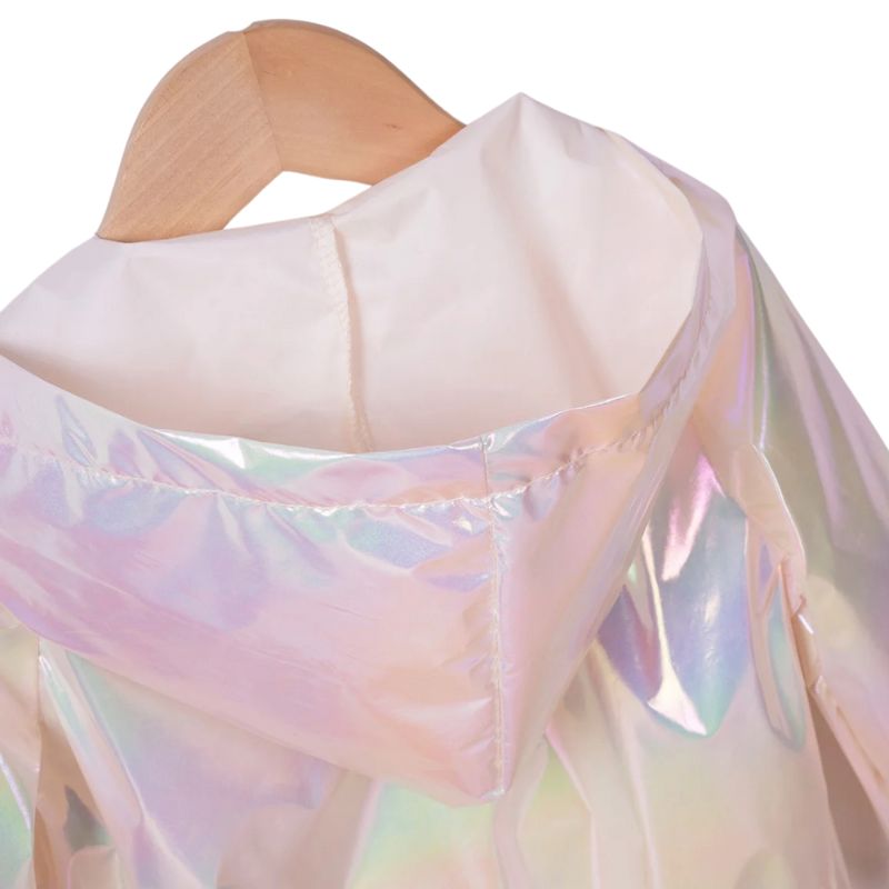 Jaqueta Corta Vento Infantil Metalizada com Capuz Jaqueta Corta Vento Infantil Metalizada com Capuz Loja do Bambino 