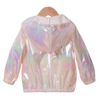 Jaqueta Corta Vento Infantil Metalizada com Capuz Jaqueta Corta Vento Infantil Metalizada com Capuz Loja do Bambino 