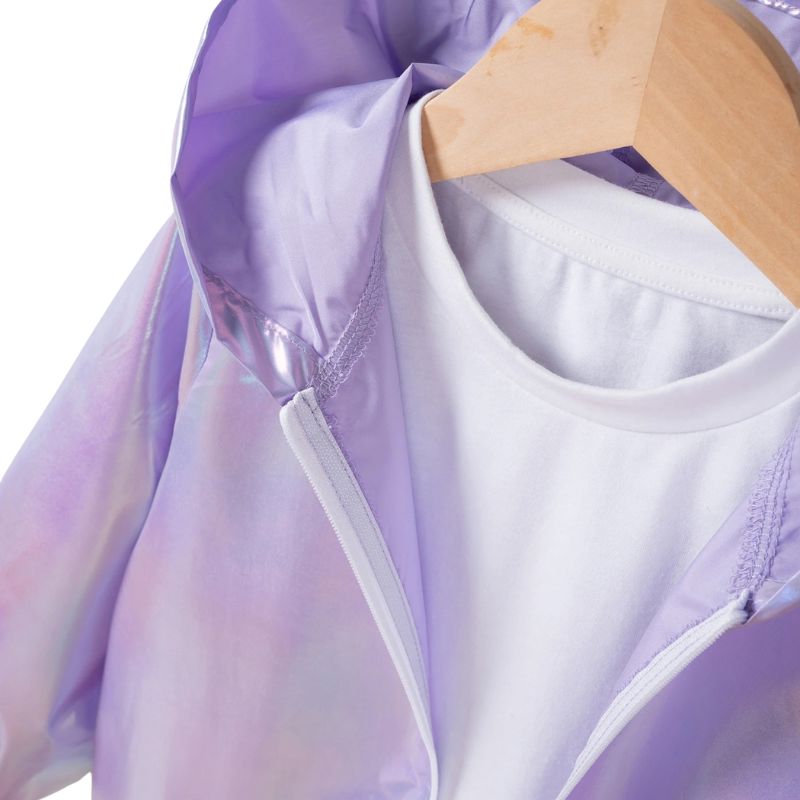 Jaqueta Corta Vento Infantil Metalizada com Capuz Jaqueta Corta Vento Infantil Metalizada com Capuz Loja do Bambino 