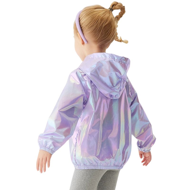 Jaqueta Corta Vento Infantil Metalizada com Capuz Jaqueta Corta Vento Infantil Metalizada com Capuz Loja do Bambino 