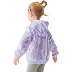 Jaqueta Corta Vento Infantil Metalizada com Capuz Jaqueta Corta Vento Infantil Metalizada com Capuz Loja do Bambino 