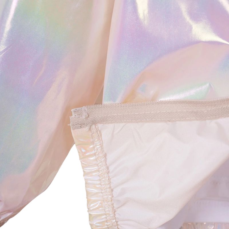 Jaqueta Corta Vento Infantil Metalizada com Capuz Jaqueta Corta Vento Infantil Metalizada com Capuz Loja do Bambino 