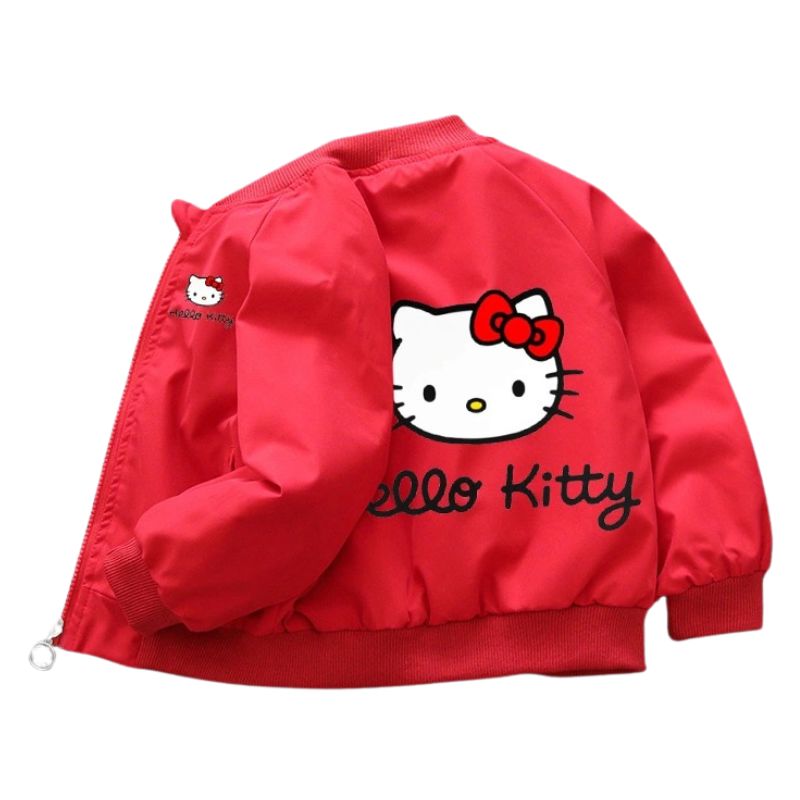 Jaqueta Hello Kitty Infantil Jaqueta Hello Kitty Infantil Loja do Bambino Vermelho 90 
