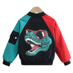 Jaqueta Infantil Dinossauro T-REX Jaqueta Infantil Dinossauro T-REX Loja do Bambino 