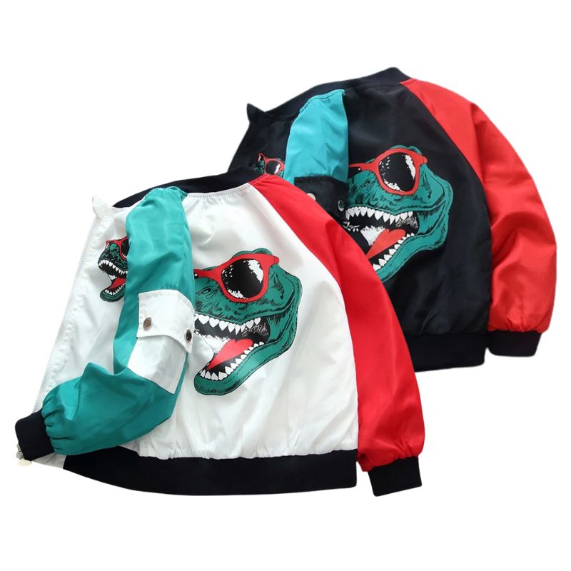 Jaqueta Infantil Dinossauro T-REX Jaqueta Infantil Dinossauro T-REX Loja do Bambino 