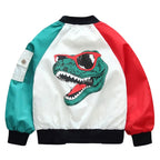 Jaqueta Infantil Dinossauro T-REX Jaqueta Infantil Dinossauro T-REX Loja do Bambino 