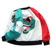 Jaqueta Infantil Dinossauro T-REX Jaqueta Infantil Dinossauro T-REX Loja do Bambino Branco 90 
