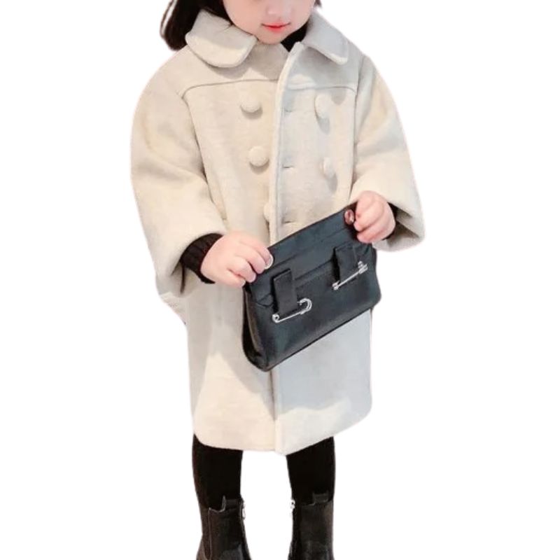 Jaqueta Infantil Transpassada com Botões Jaqueta Infantil Transpassada com Botões Loja do Bambino 