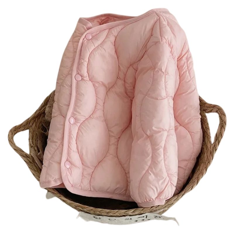 Jaqueta Infantil de Inverno Acolchoada Jaqueta Infantil de Inverno Acolchoada Loja do Bambino Branco 90 