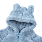 Jaqueta Peluciada Infantil com Capuz de Ursinho Jaqueta Peluciada Infantil com Capuz de Ursinho Loja do Bambino 