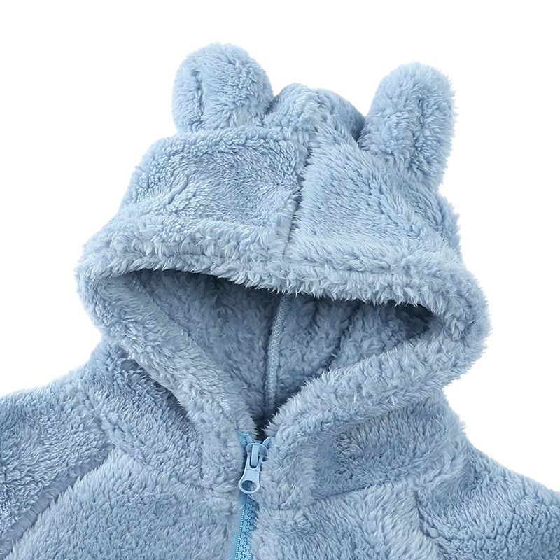 Jaqueta Peluciada Infantil com Capuz de Ursinho Jaqueta Peluciada Infantil com Capuz de Ursinho Loja do Bambino 