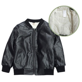Jaqueta de Couro Infantil Masculina Jaqueta de Couro Infantil Masculina Loja do Bambino 