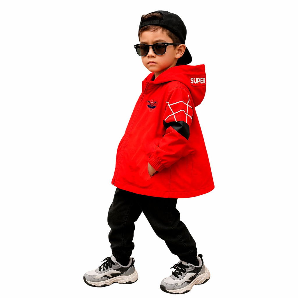 Jaqueta do Homem-Aranha Infantil Jaqueta do Homem-Aranha Infantil Loja do Bambino 