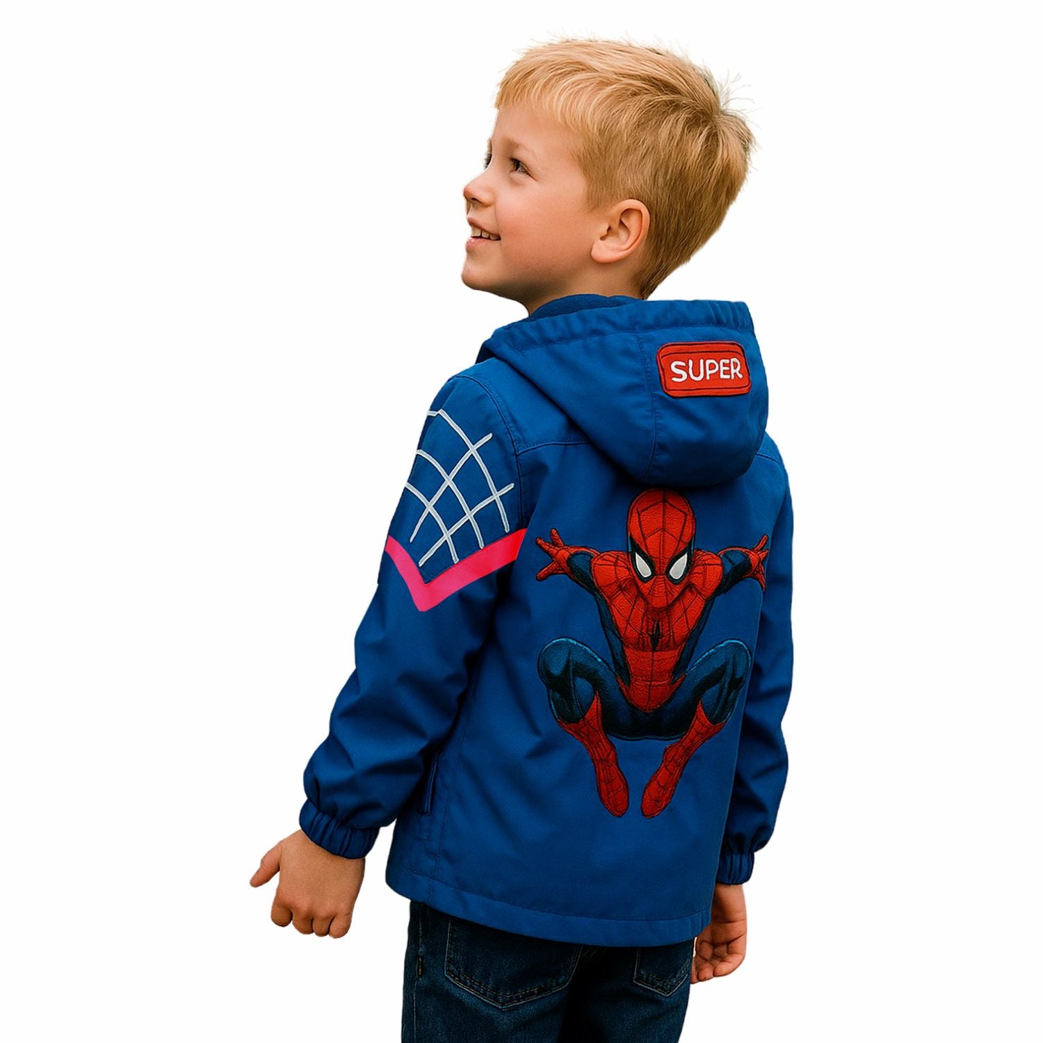 Jaqueta do Homem-Aranha Infantil Jaqueta do Homem-Aranha Infantil Loja do Bambino 