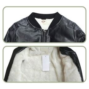 Jaqueta de Couro Infantil Masculina Jaqueta de Couro Infantil Masculina Loja do Bambino 