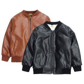 Jaqueta de Couro Infantil Masculina Jaqueta de Couro Infantil Masculina Loja do Bambino 