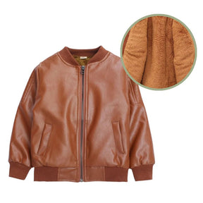 Jaqueta de Couro Infantil Masculina Jaqueta de Couro Infantil Masculina Loja do Bambino 