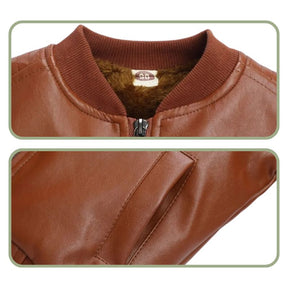 Jaqueta de Couro Infantil Masculina Jaqueta de Couro Infantil Masculina Loja do Bambino 