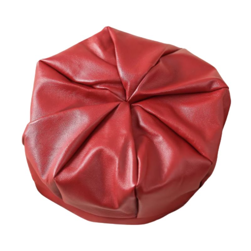 Jaqueta de Couro e Boina de Couro Infantil Feminina Jaqueta de Couro e Boina de Couro Infantil Feminina Loja do Bambino 