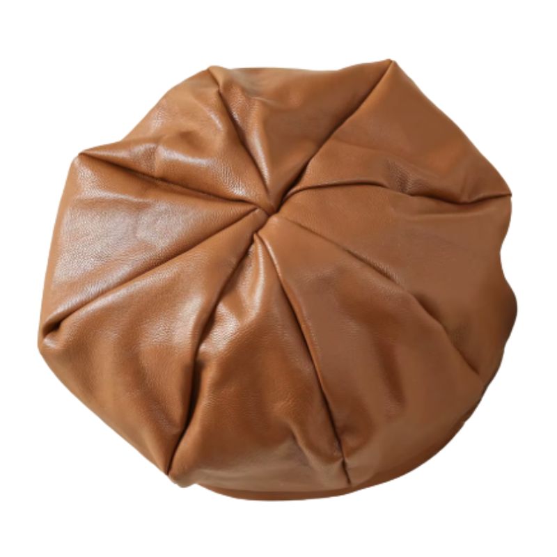 Jaqueta de Couro e Boina de Couro Infantil Feminina Jaqueta de Couro e Boina de Couro Infantil Feminina Loja do Bambino 