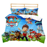 Jogo de Cama da Patrulha Canina Bambino Jogo de Cama da Patrulha Canina Bambino Loja do Bambino Modelo 01 135x200cm 