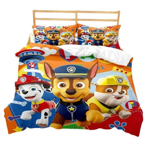 Jogo de Cama da Patrulha Canina Bambino Jogo de Cama da Patrulha Canina Bambino Loja do Bambino Modelo 05 135x200cm 