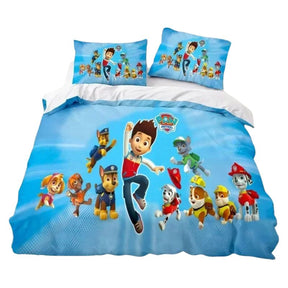 Jogo de Cama da Patrulha Canina Bambino Jogo de Cama da Patrulha Canina Bambino Loja do Bambino Modelo 08 135x200cm 