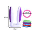 Jogo de Arremesso de Argola Orelha de Coelho Jogo de Arremesso de Argola Orelha de Coelho Loja do Bambino 