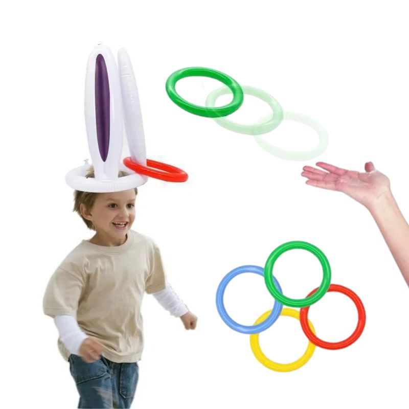 Jogo de Arremesso de Argola Orelha de Coelho Jogo de Arremesso de Argola Orelha de Coelho Loja do Bambino 