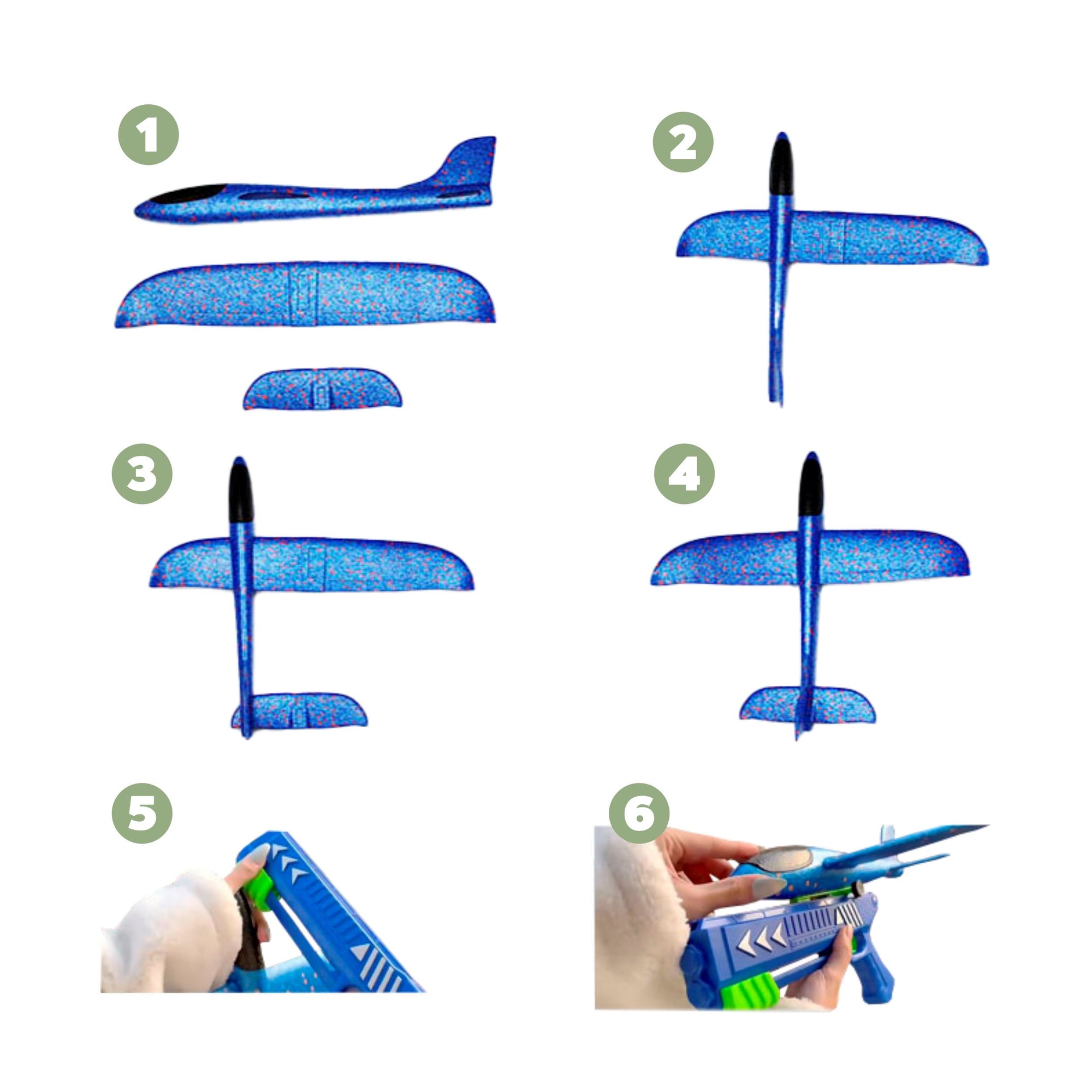 Lançador de Avião para Crianças + Um Avião de Brinde! Lançador de Avião para Crianças + Um Avião de Brinde!! Loja do Bambino 