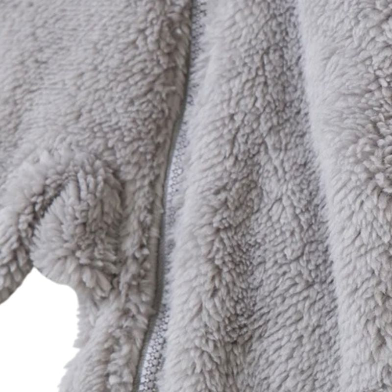 Macacão Bebê Peluciado Com Capuz de Urso Macacão Bebê Peluciado Com Capuz de Urso Loja do Bambino 