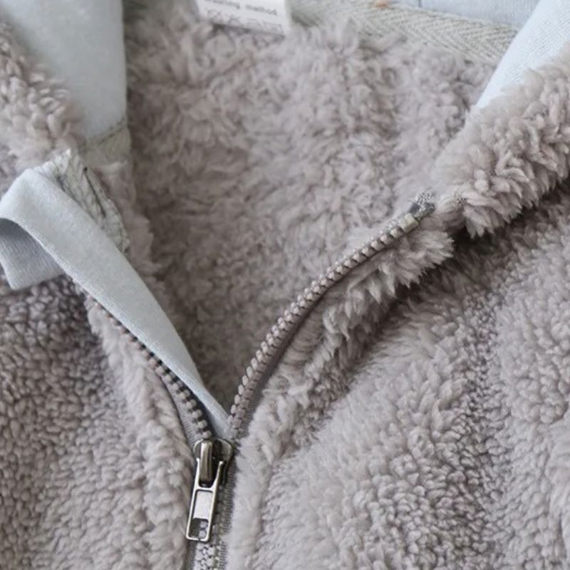 Macacão Bebê Peluciado Com Capuz de Urso Macacão Bebê Peluciado Com Capuz de Urso Loja do Bambino 